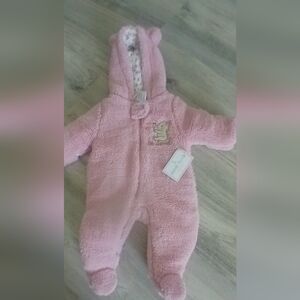 Infant Pink Body Suit  "DUCK DUCK GOOSE" 0-3 Mths.  NWT